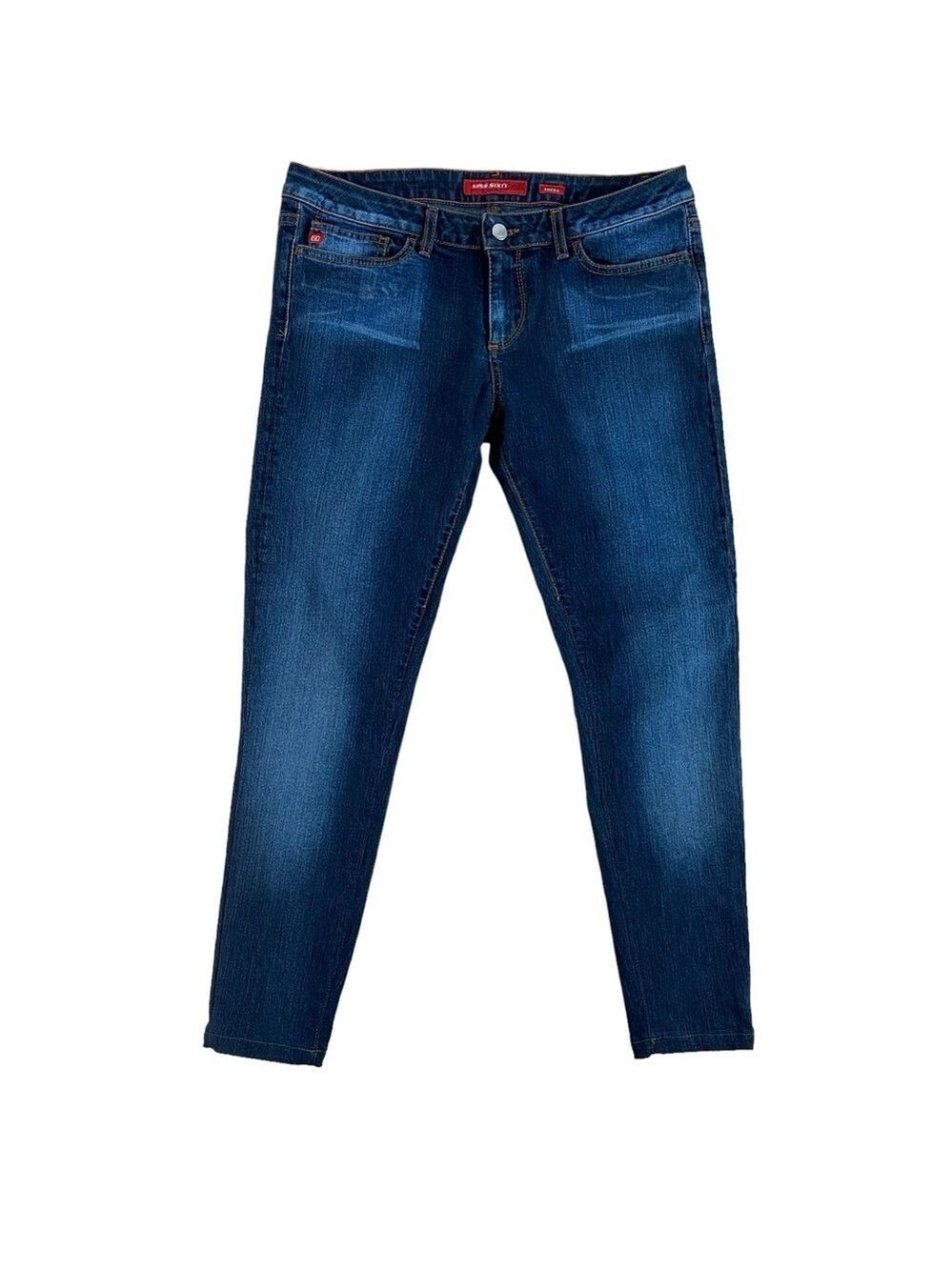 Miss sixty style Yucca basic Italy medium waist stretchy dark blue denim size 28